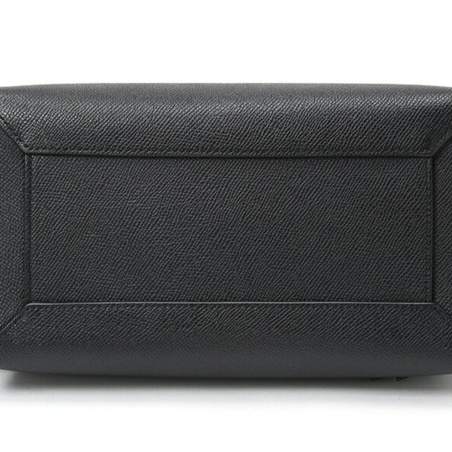 Céline Belt, Black, Leather, shoulder