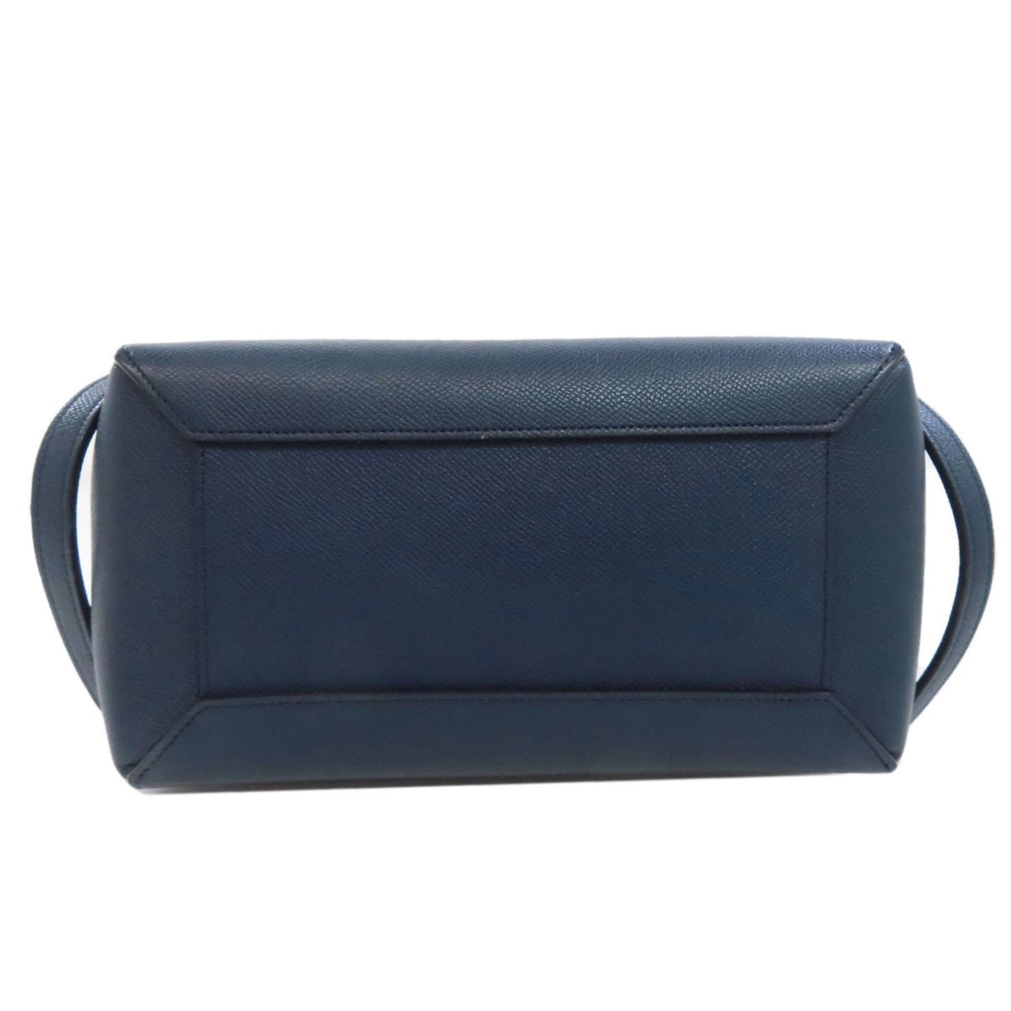 Céline Belt, Navy, Leather, handbag