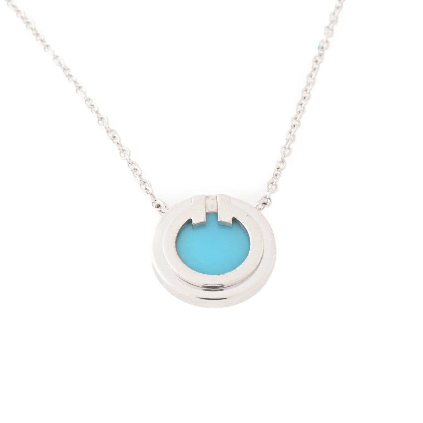 Tiffany & Co T, Silver, White Gold, necklace