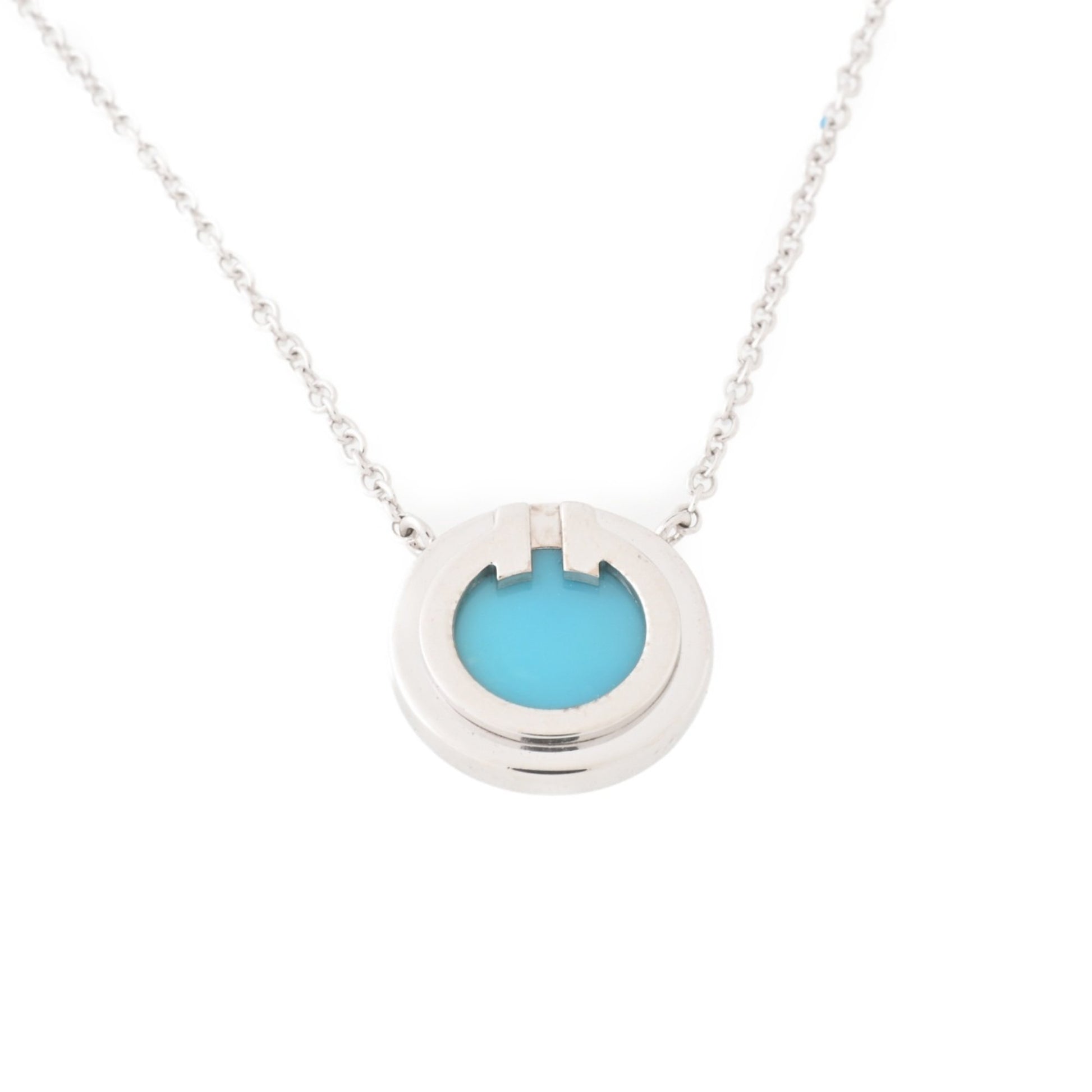 Tiffany & Co T, Silver, White Gold, necklace