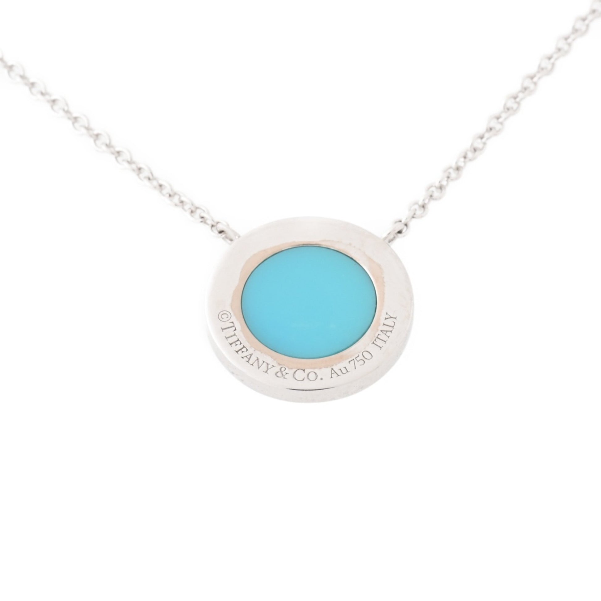 Tiffany & Co T, Silver, White Gold, necklace