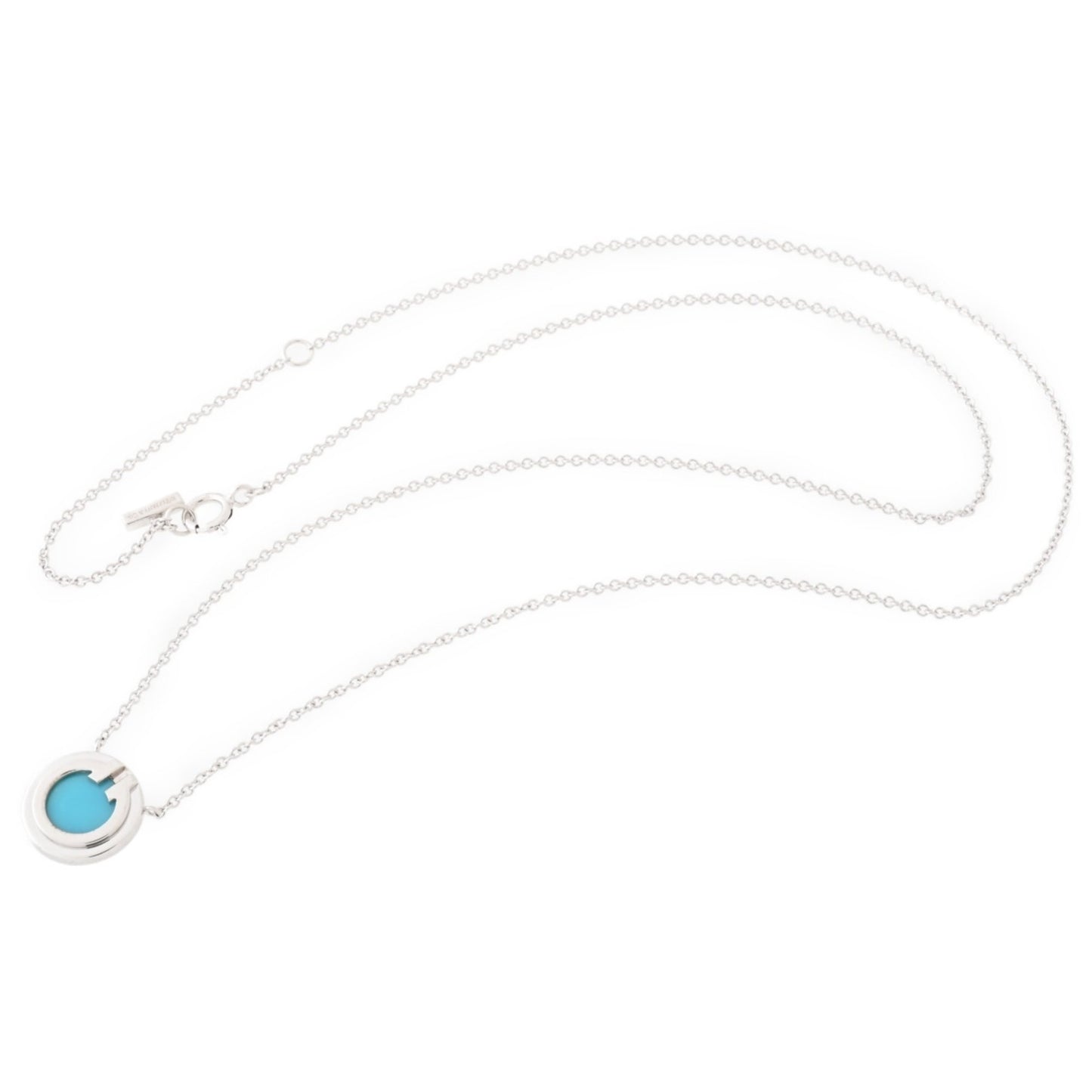 Tiffany & Co T, Silver, White Gold, necklace