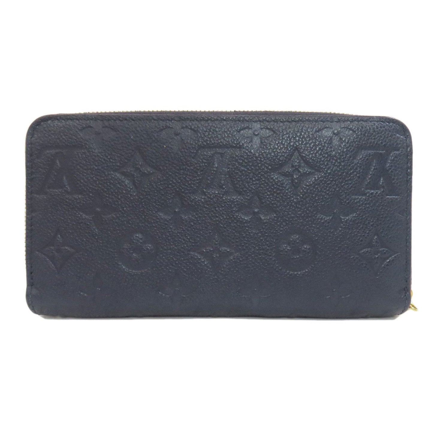 Louis Vuitton Zippy wallet, Navy, Canvas, wallet