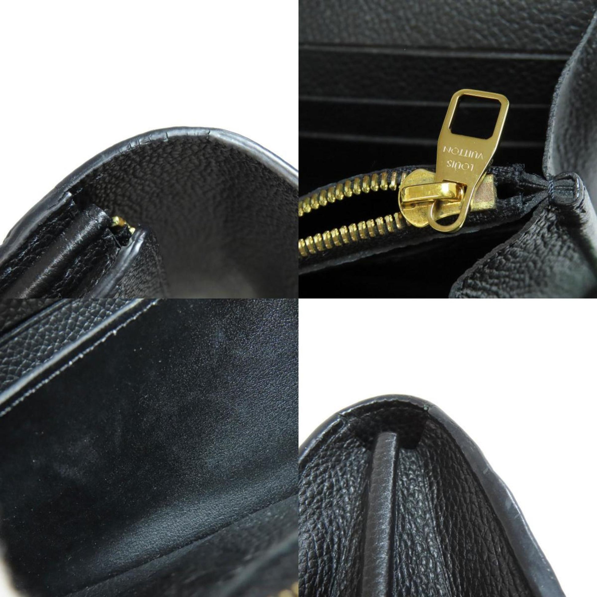 Louis Vuitton Metis, Black, Leather, wallet