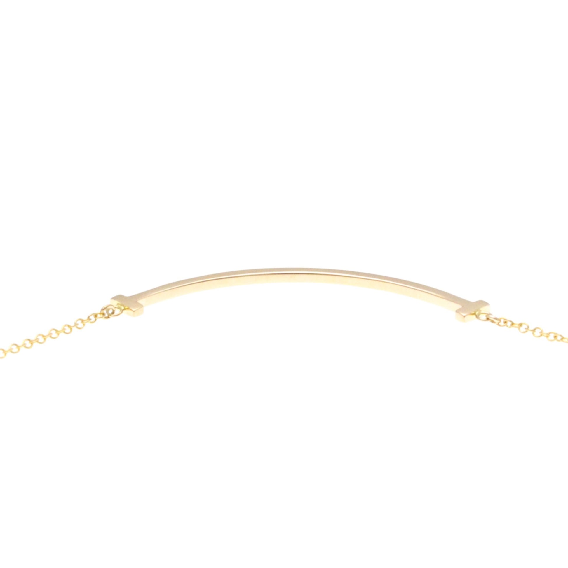 Tiffany & Co T Smile, Gold, Rose Gold, necklace