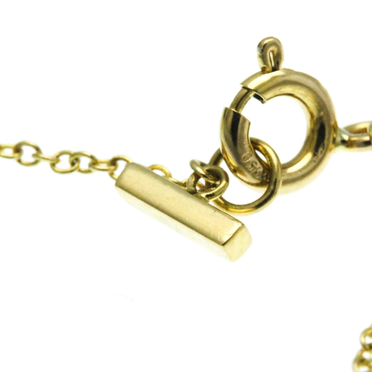 Tiffany & Co T Smile, Gold, Yellow Gold, necklace