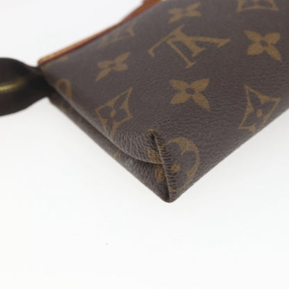Louis Vuitton Delightful Pochette Monogram Canvas, Brown, Canvas, Clutch