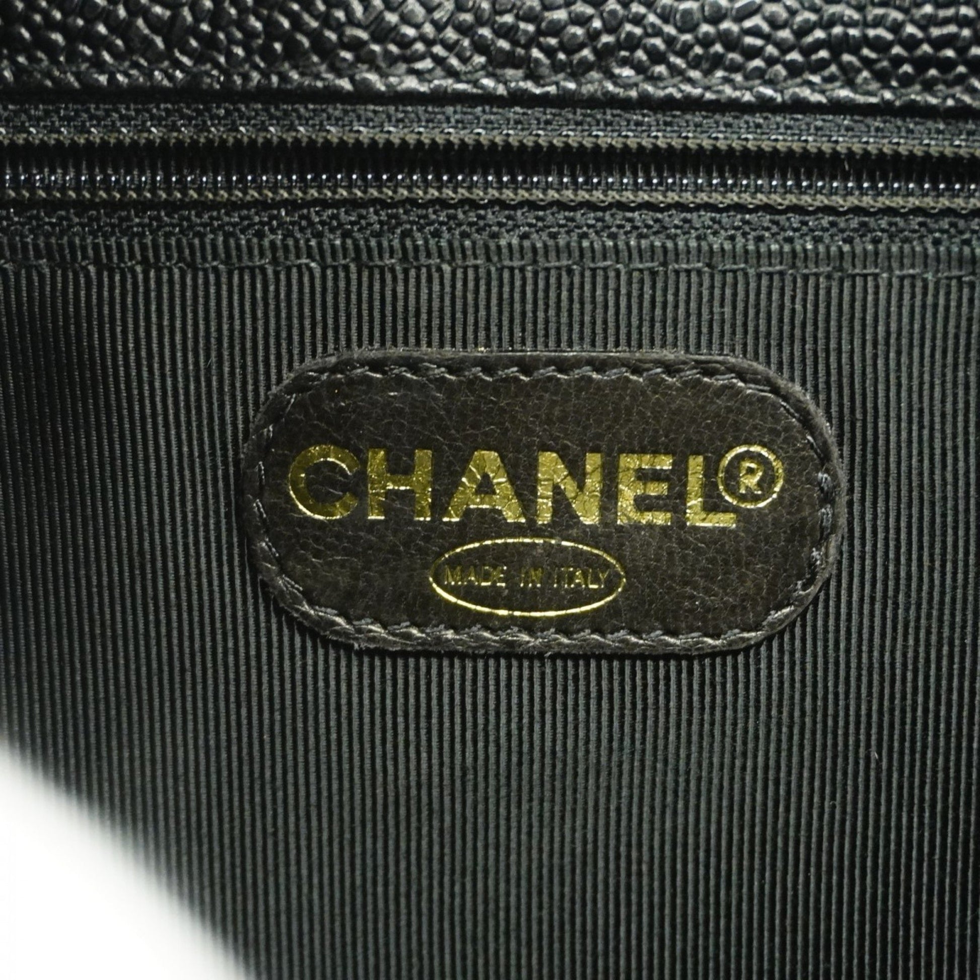 Chanel Flap bag, Black, Leather, shoulder