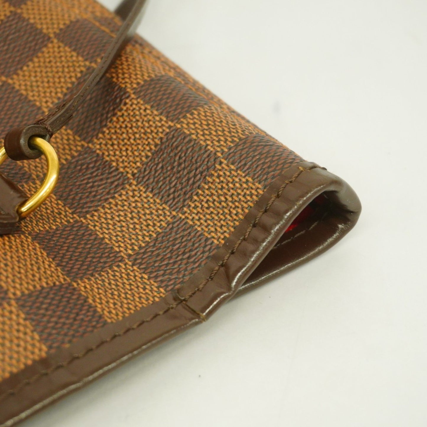 Louis Vuitton Neverfull MM, Brown, Canvas, tote