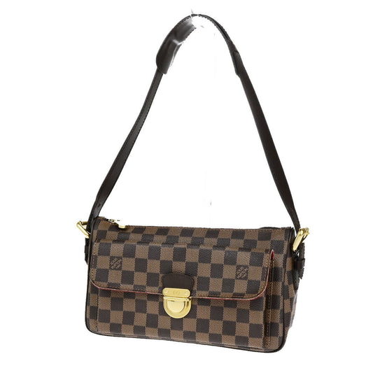 Louis Vuitton Ravello GM, Brown, Canvas, handbag