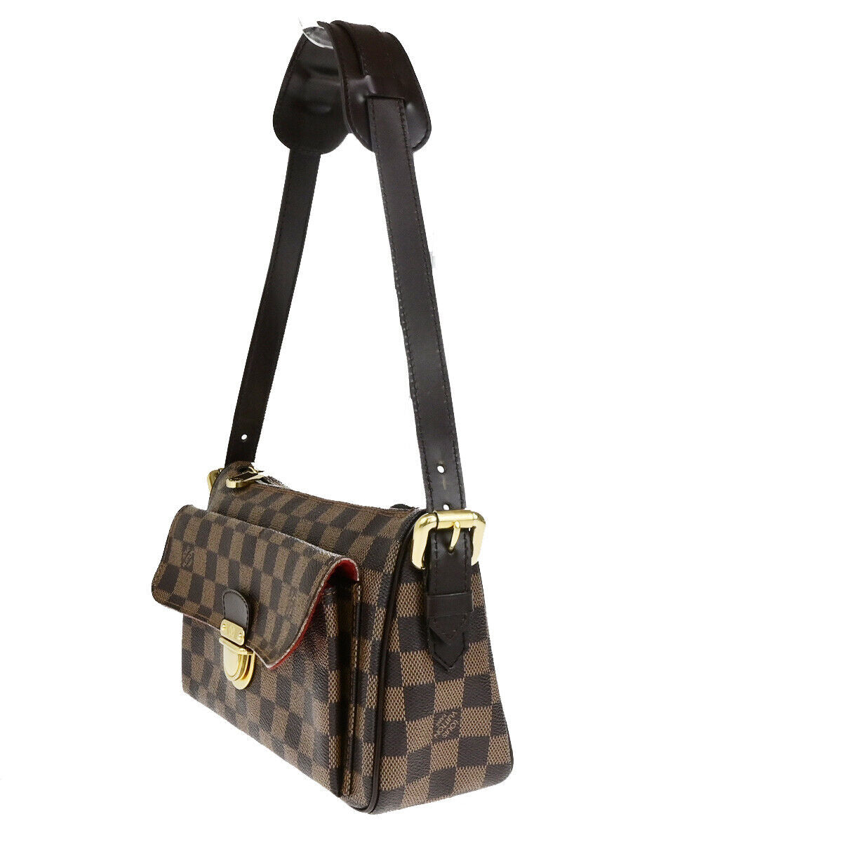 Louis Vuitton Ravello GM, Brown, Canvas, handbag