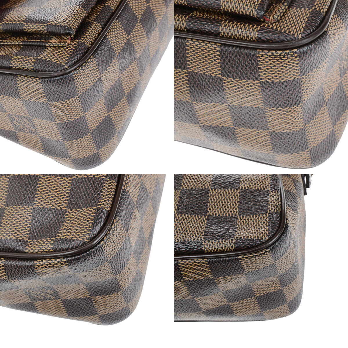 Louis Vuitton Ravello GM, Brown, Canvas, handbag