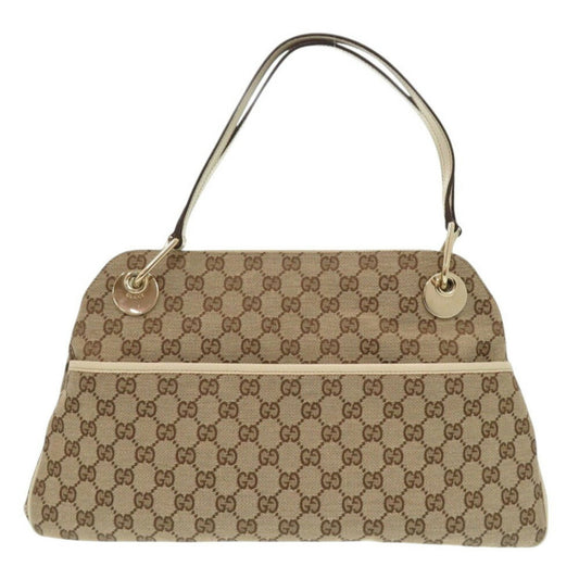 Gucci, Brown, Canvas, tote