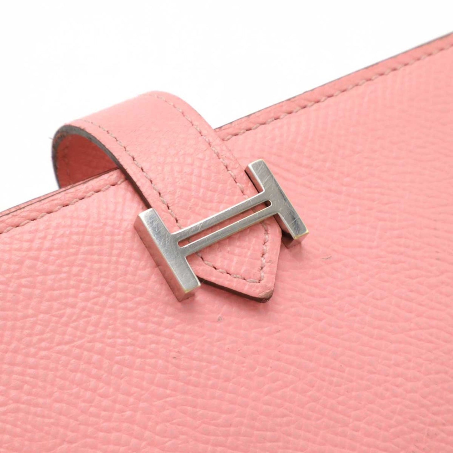 Hermès Béarn, Pink, Leather, wallet