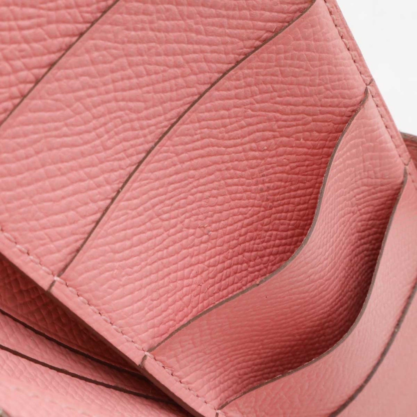 Hermès Béarn, Pink, Leather, wallet