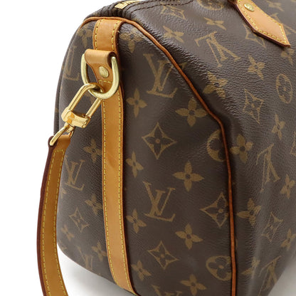 Louis Vuitton Speedy Bandoulière 30, Brown, Canvas, handbag