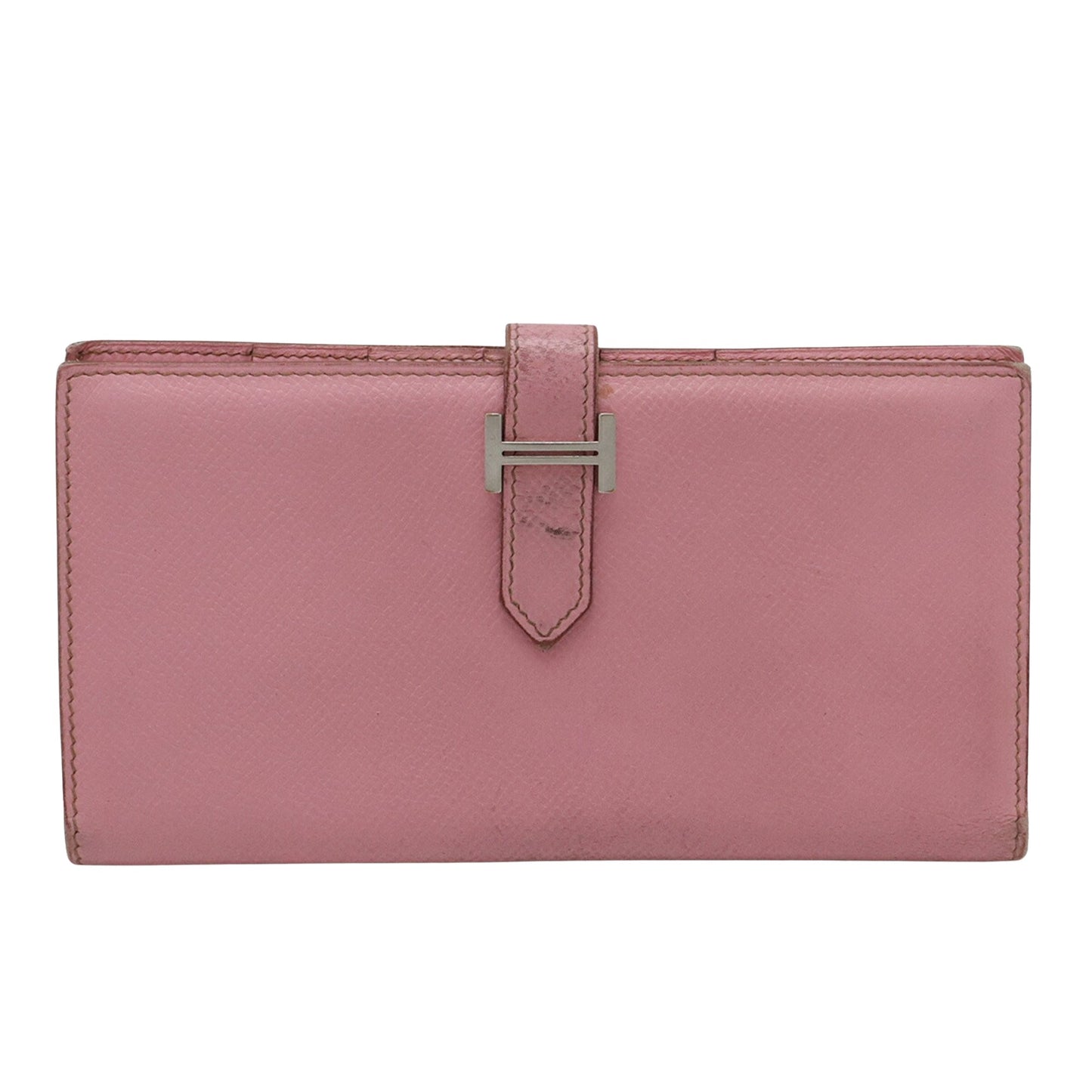 Hermès, Pink, Leather, wallet