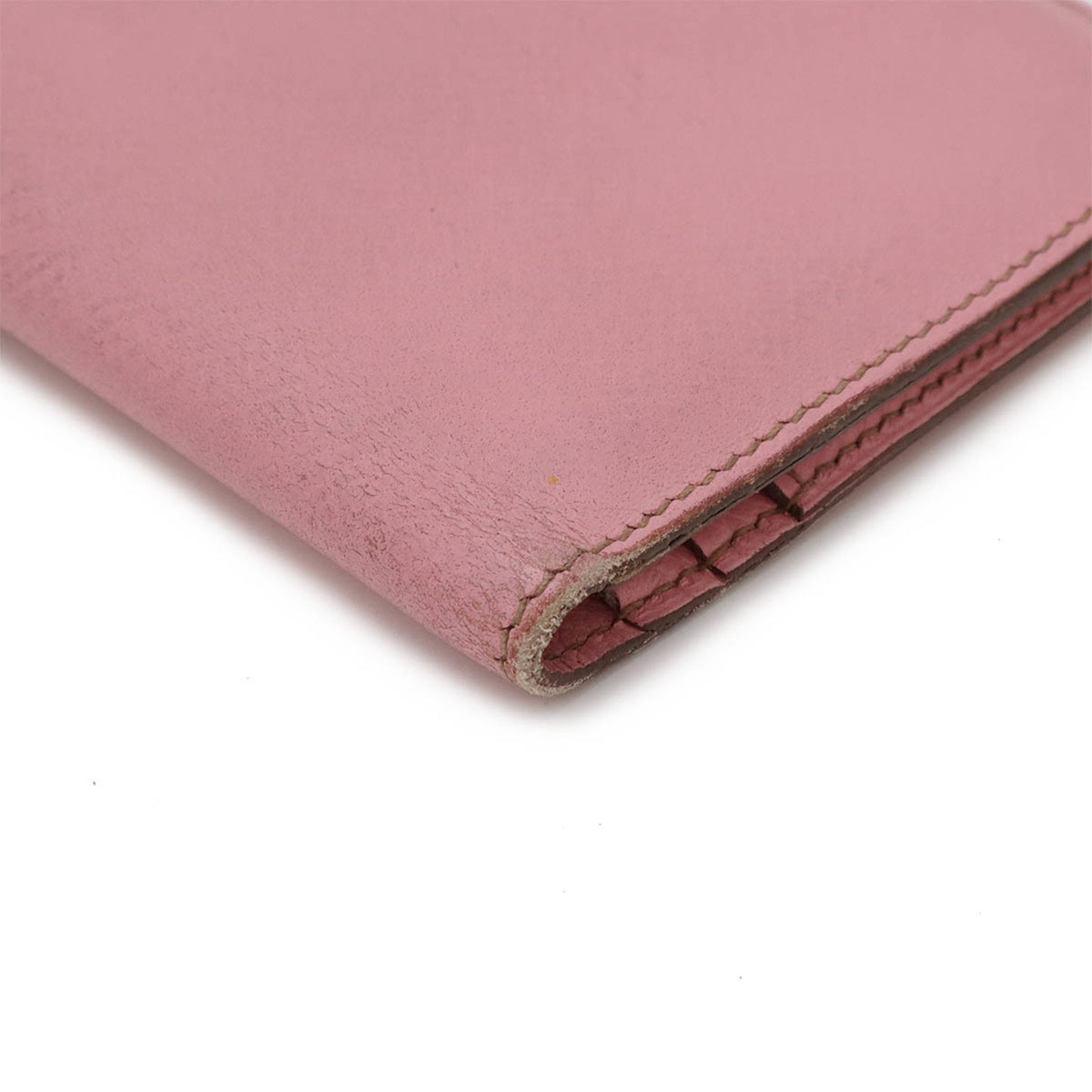 Hermès, Pink, Leather, wallet