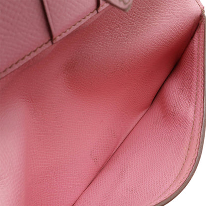 Hermès, Pink, Leather, wallet