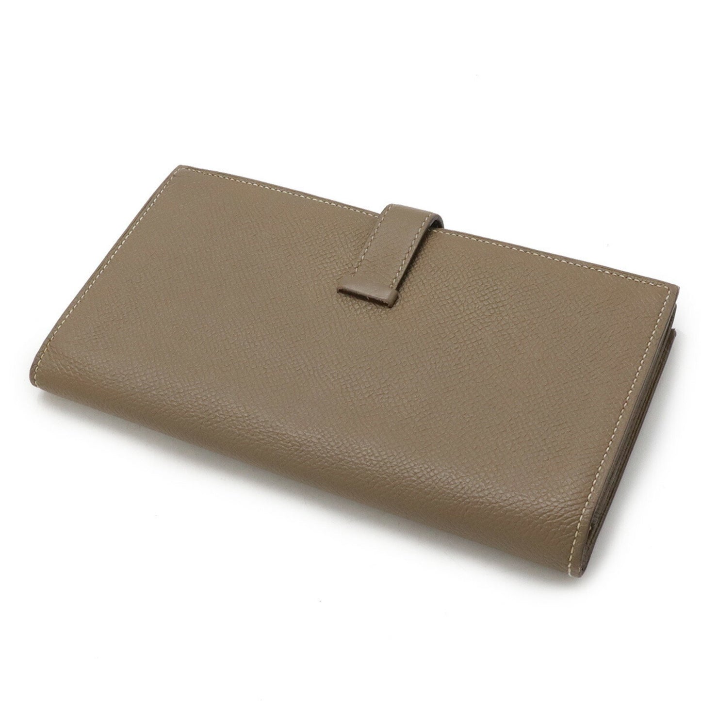 Hermès Béarn, Grey, Leather, wallet