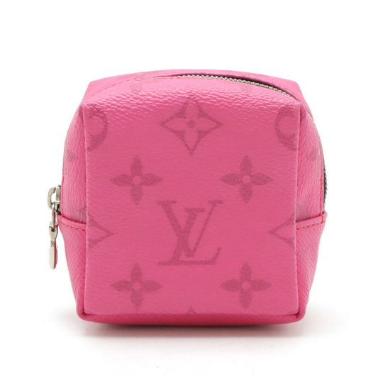Louis Vuitton Porte clés, Pink, Leather, clutch