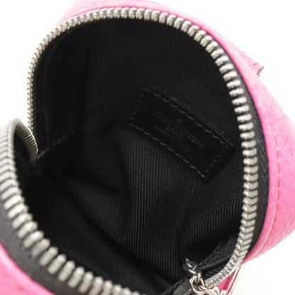 Louis Vuitton Porte clés, Pink, Leather, clutch