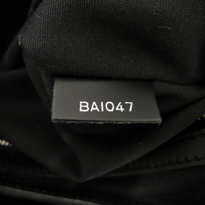 Louis Vuitton Montaigne, Black, Leather, handbag