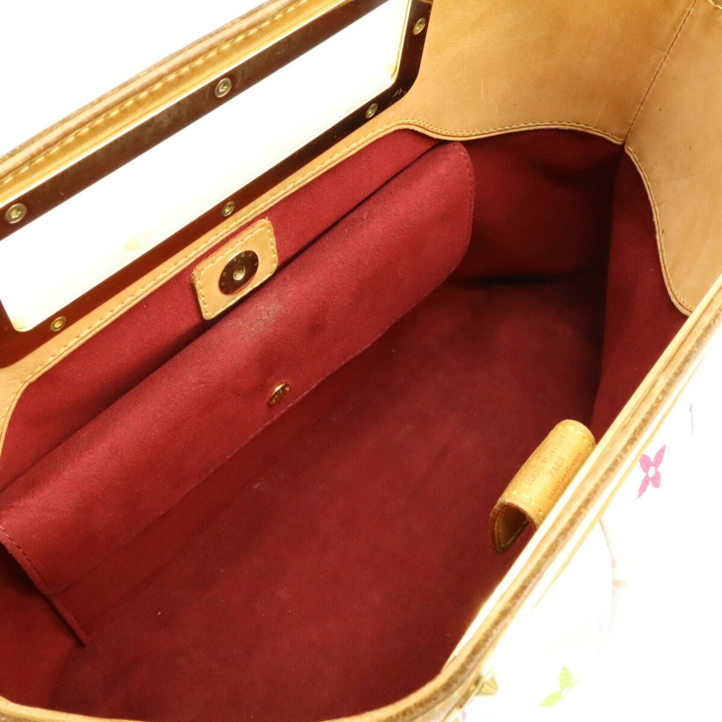 Louis Vuitton Judy, White, Canvas, travel