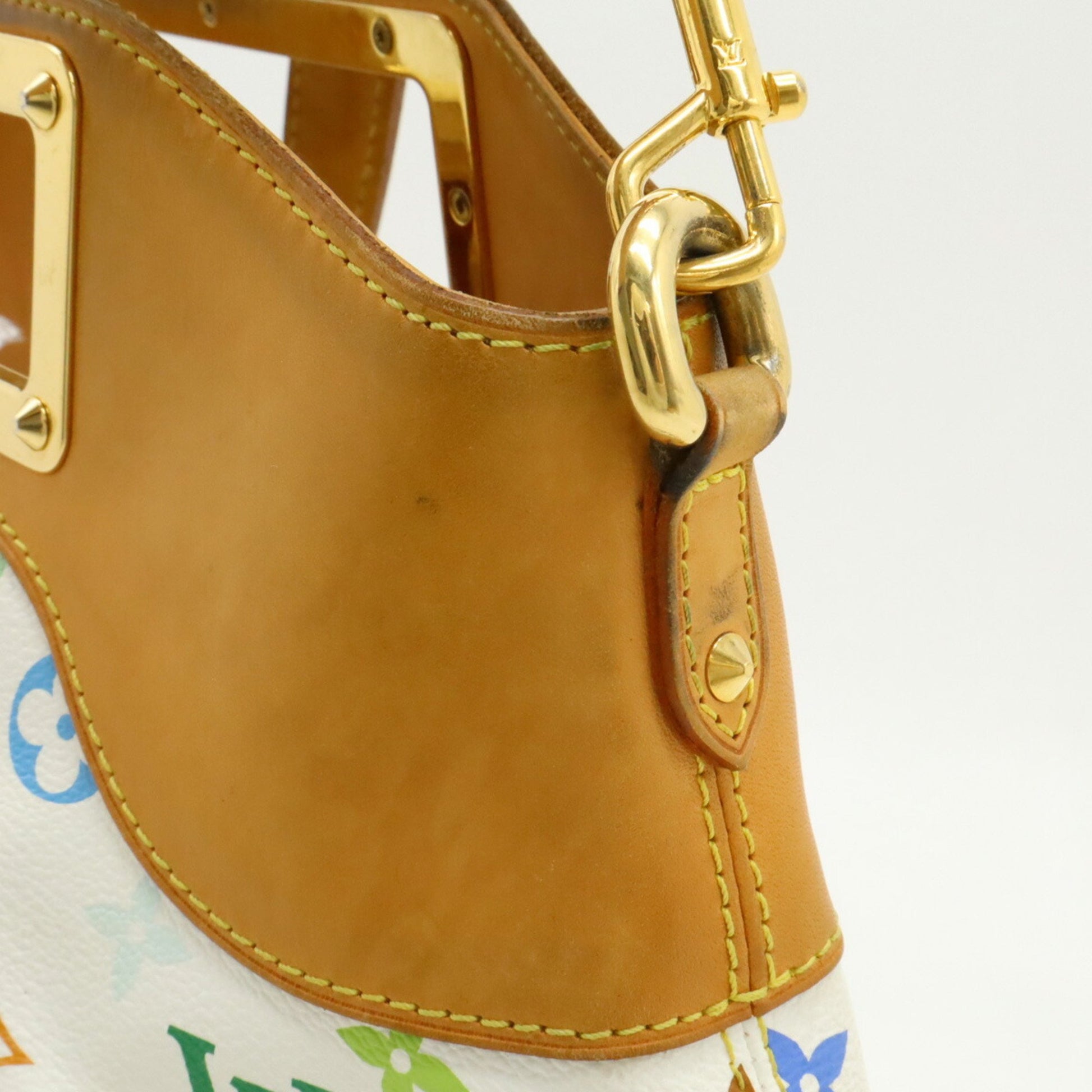 Louis Vuitton Judy, White, Canvas, travel