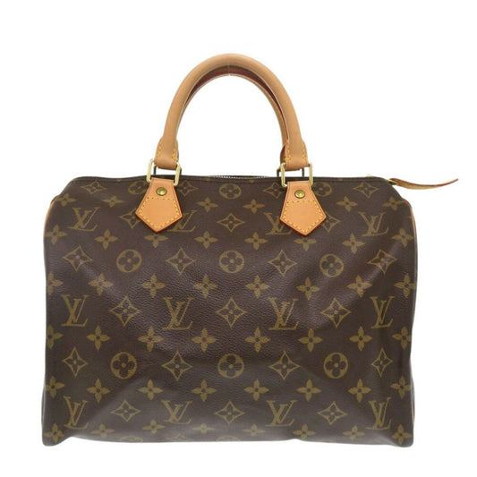 Louis Vuitton Speedy 30, Brown, Canvas, handbag