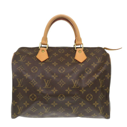 Louis Vuitton Speedy 30, Brown, Canvas, handbag