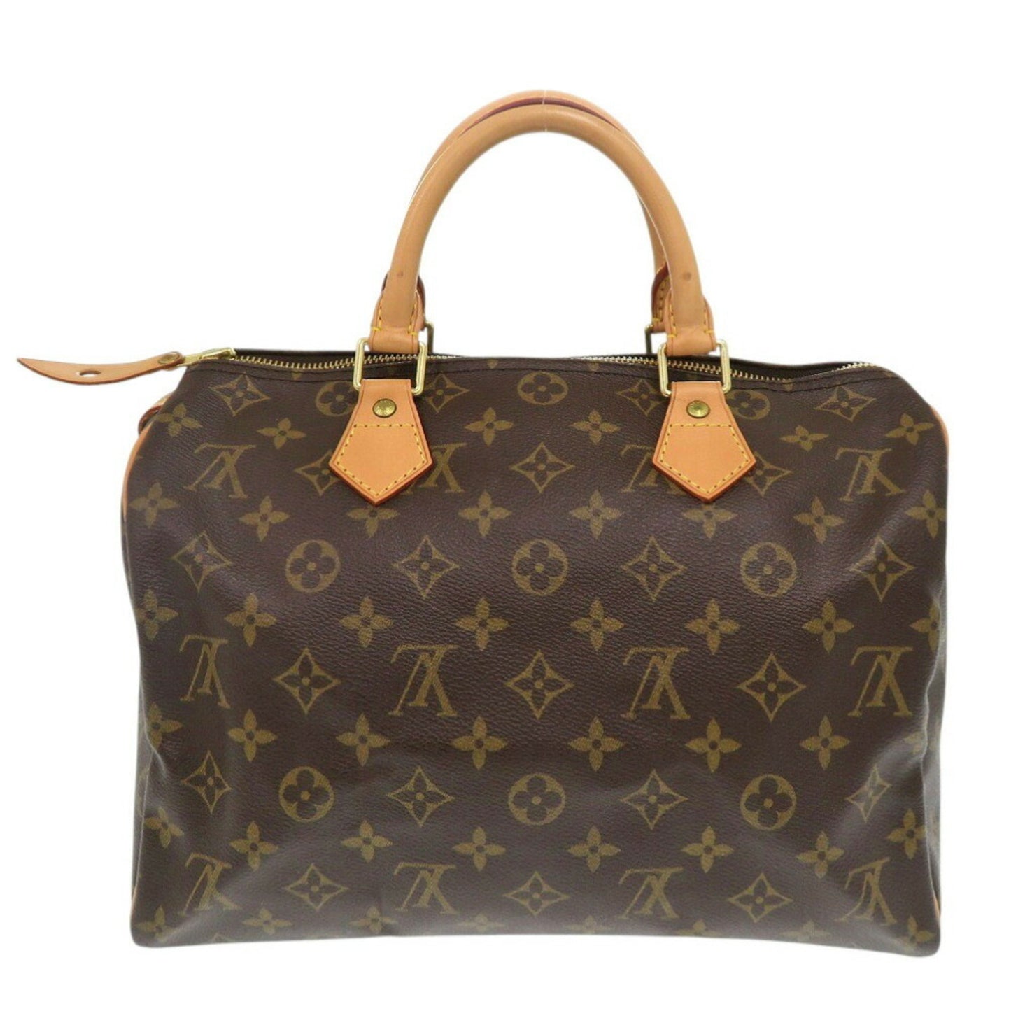 Louis Vuitton Speedy 30, Brown, Canvas, handbag