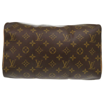 Louis Vuitton Speedy 30, Brown, Canvas, handbag