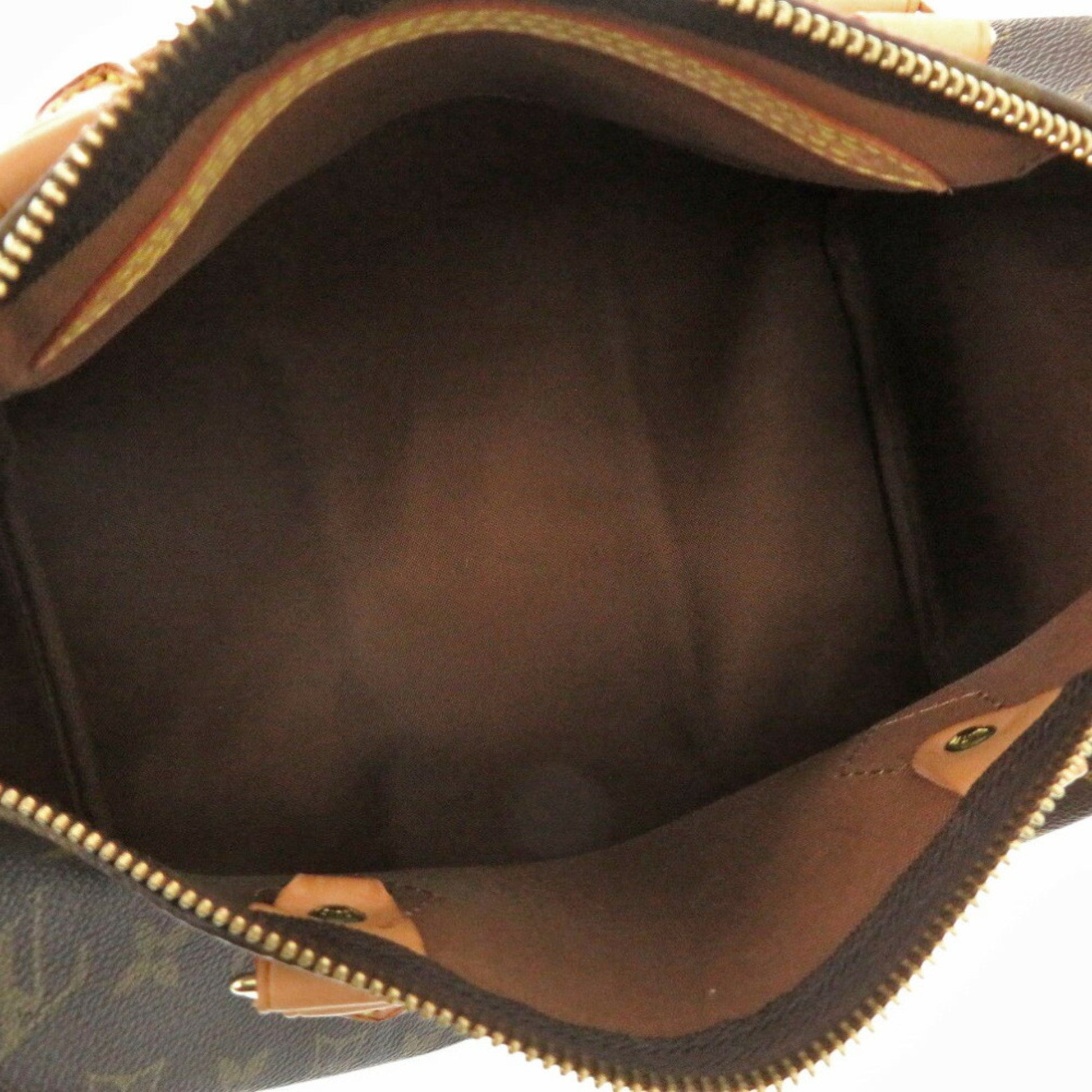 Louis Vuitton Speedy 30, Brown, Canvas, handbag