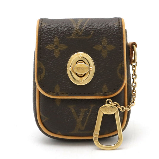 Louis Vuitton Tulum, Brown, Canvas, clutch