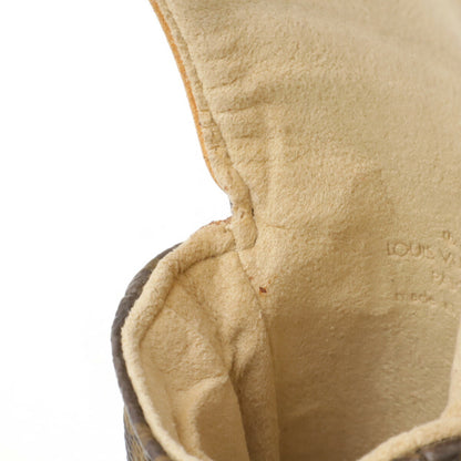 Louis Vuitton Tulum, Brown, Canvas, clutch