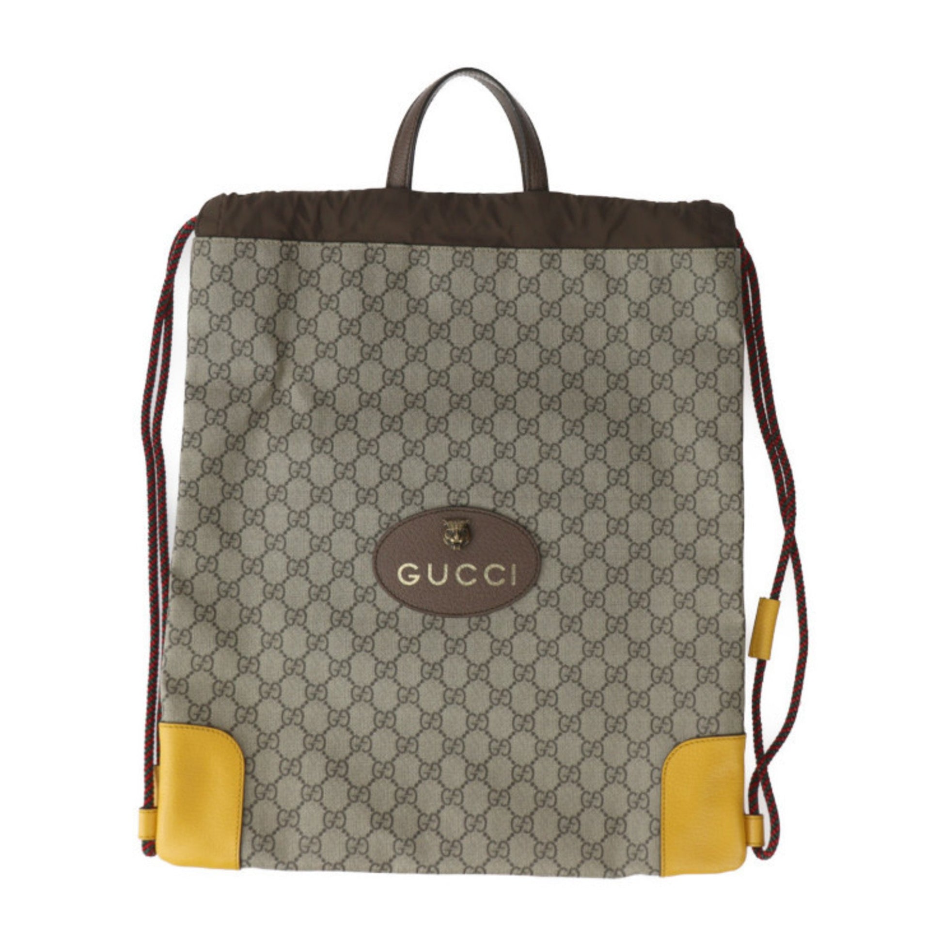 Gucci GG canvas, Beige, Canvas, backpack