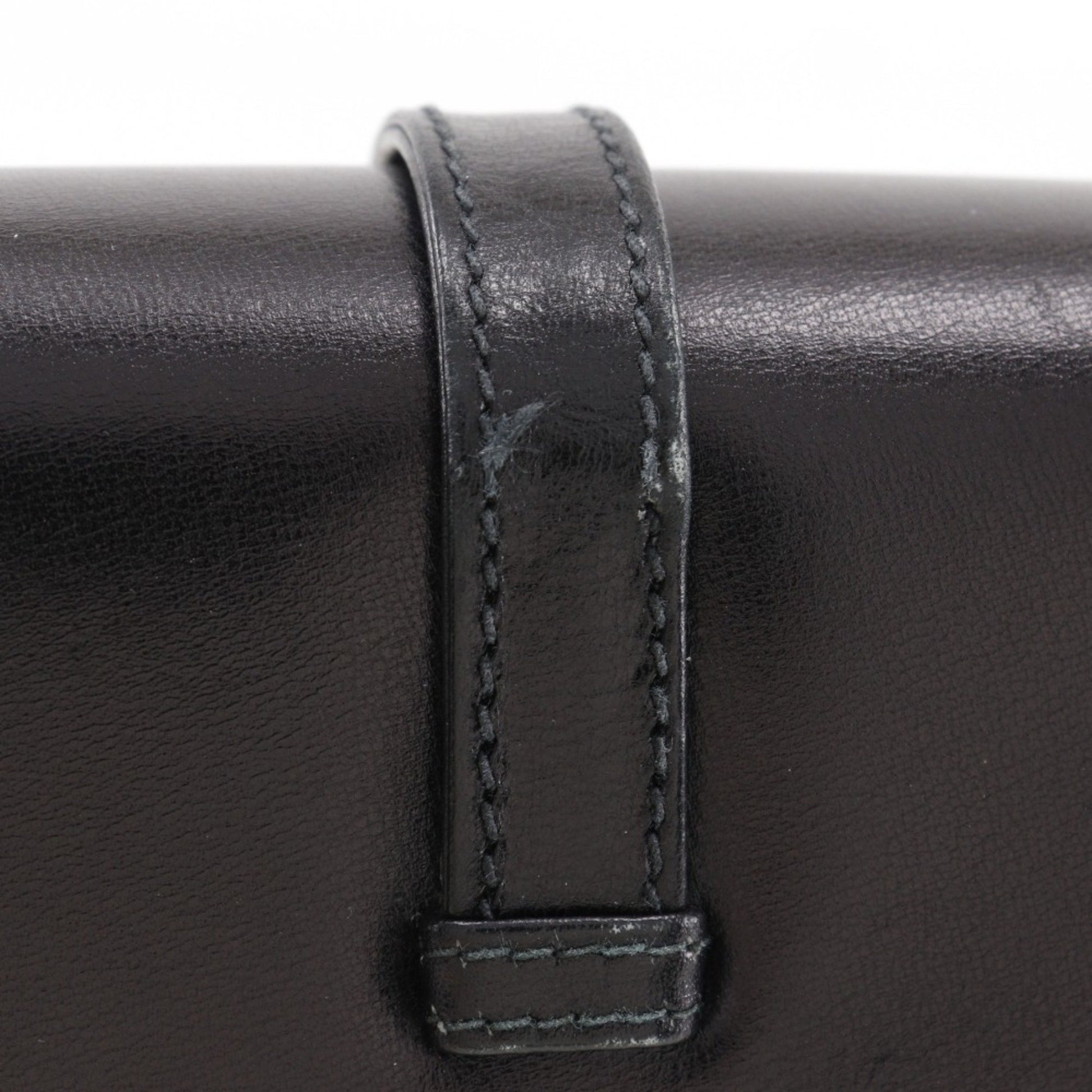 Gucci, Black, Leather, shoulder