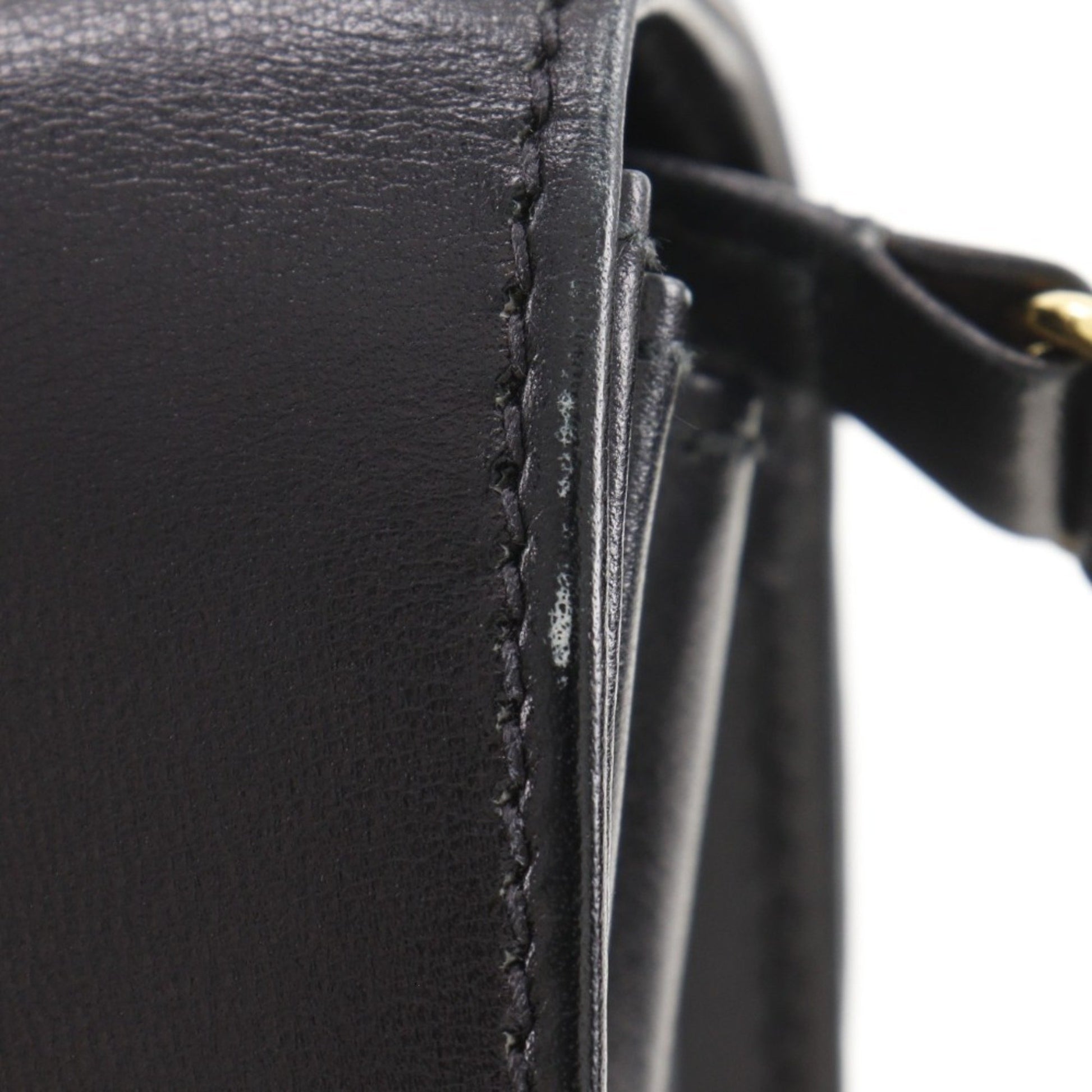 Gucci, Black, Leather, shoulder