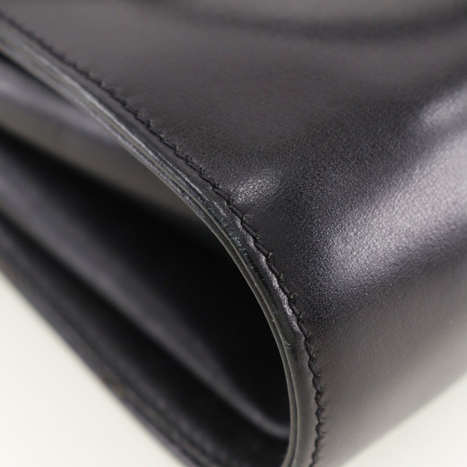 Gucci, Black, Leather, shoulder
