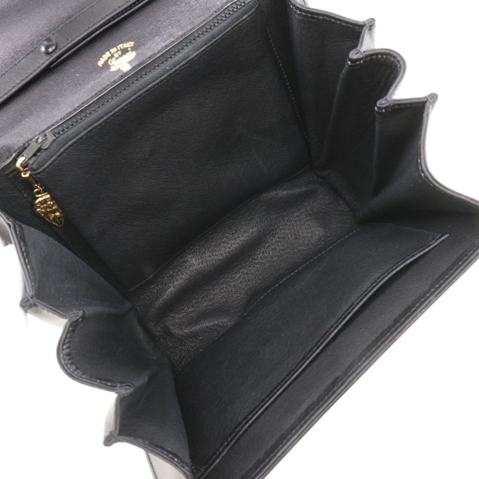 Gucci, Black, Leather, shoulder
