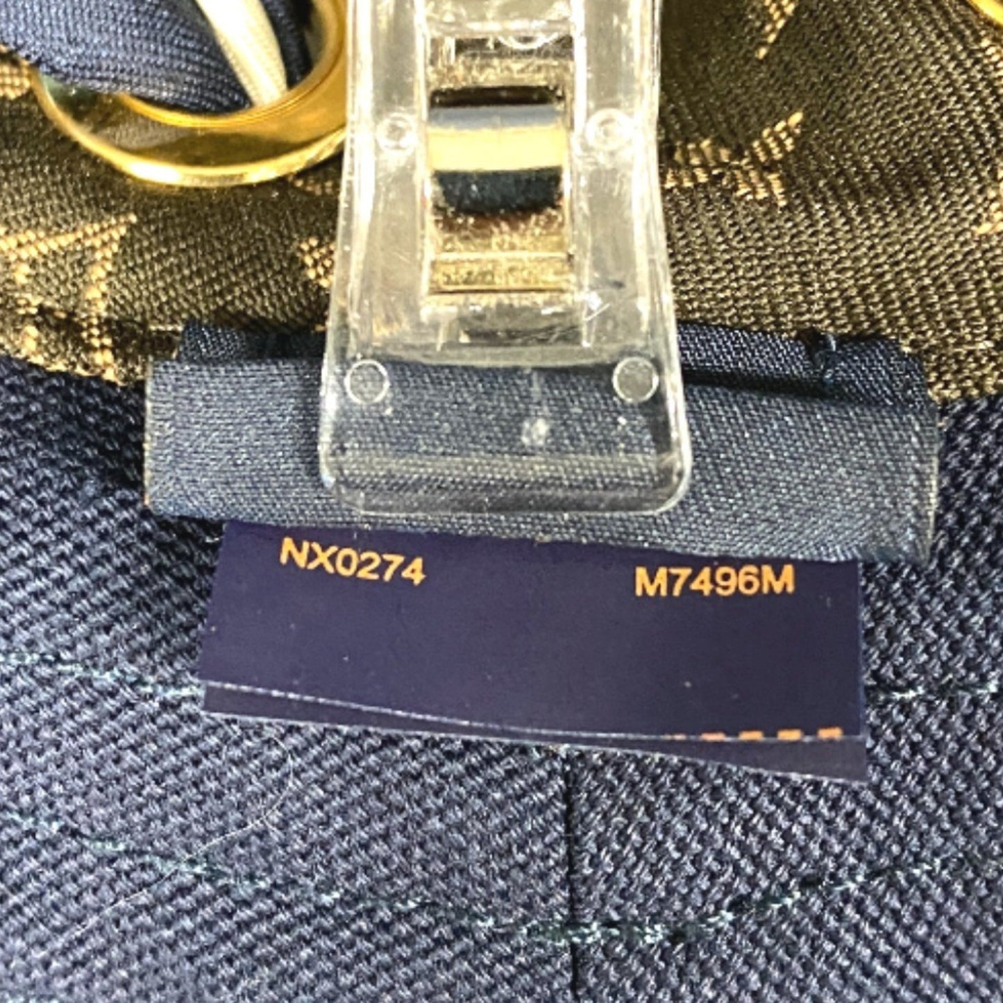 Louis Vuitton, Navy, Cotton, hat