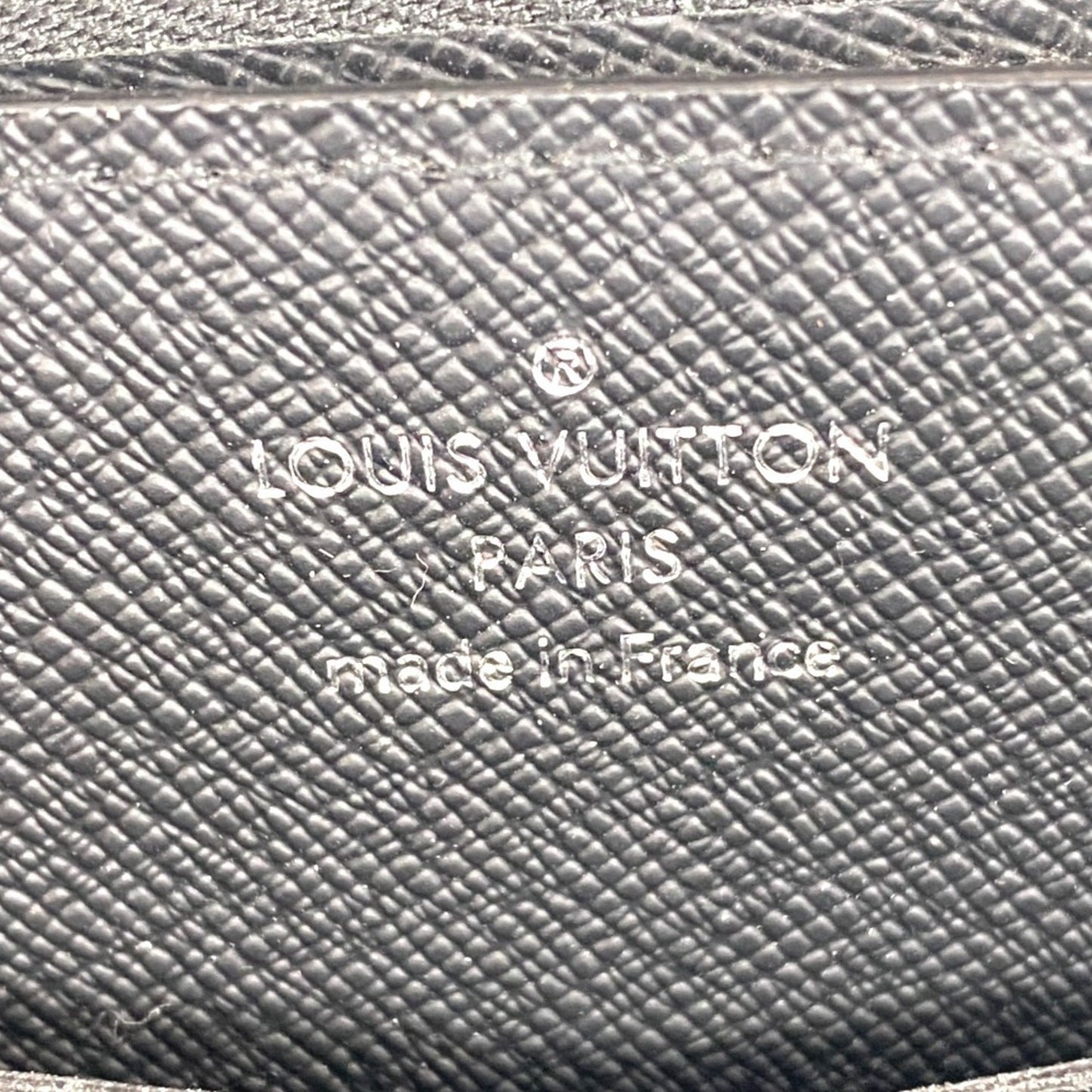 Louis Vuitton Zippy XL, Black, Canvas, wallet