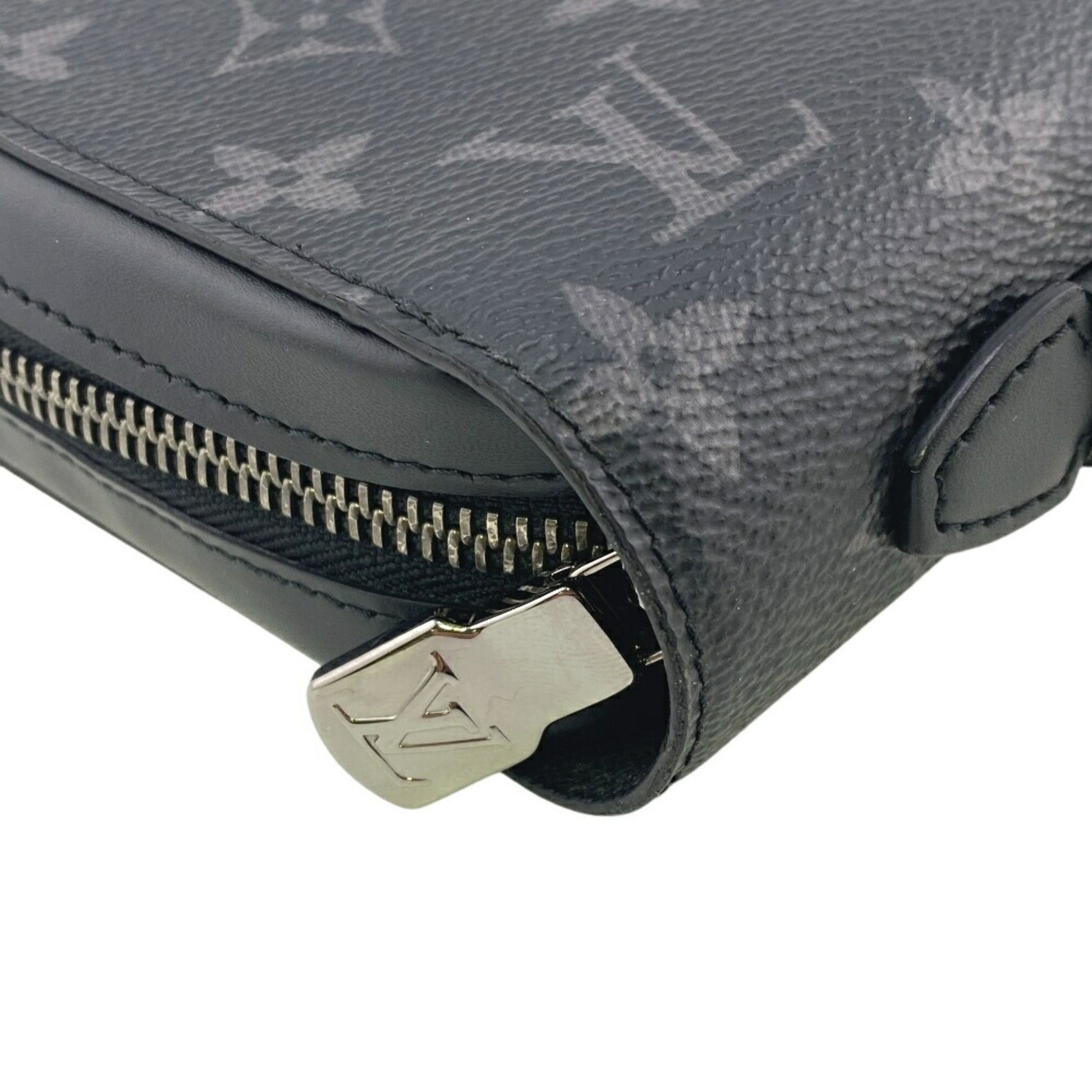 Louis Vuitton Zippy XL, Black, Canvas, wallet