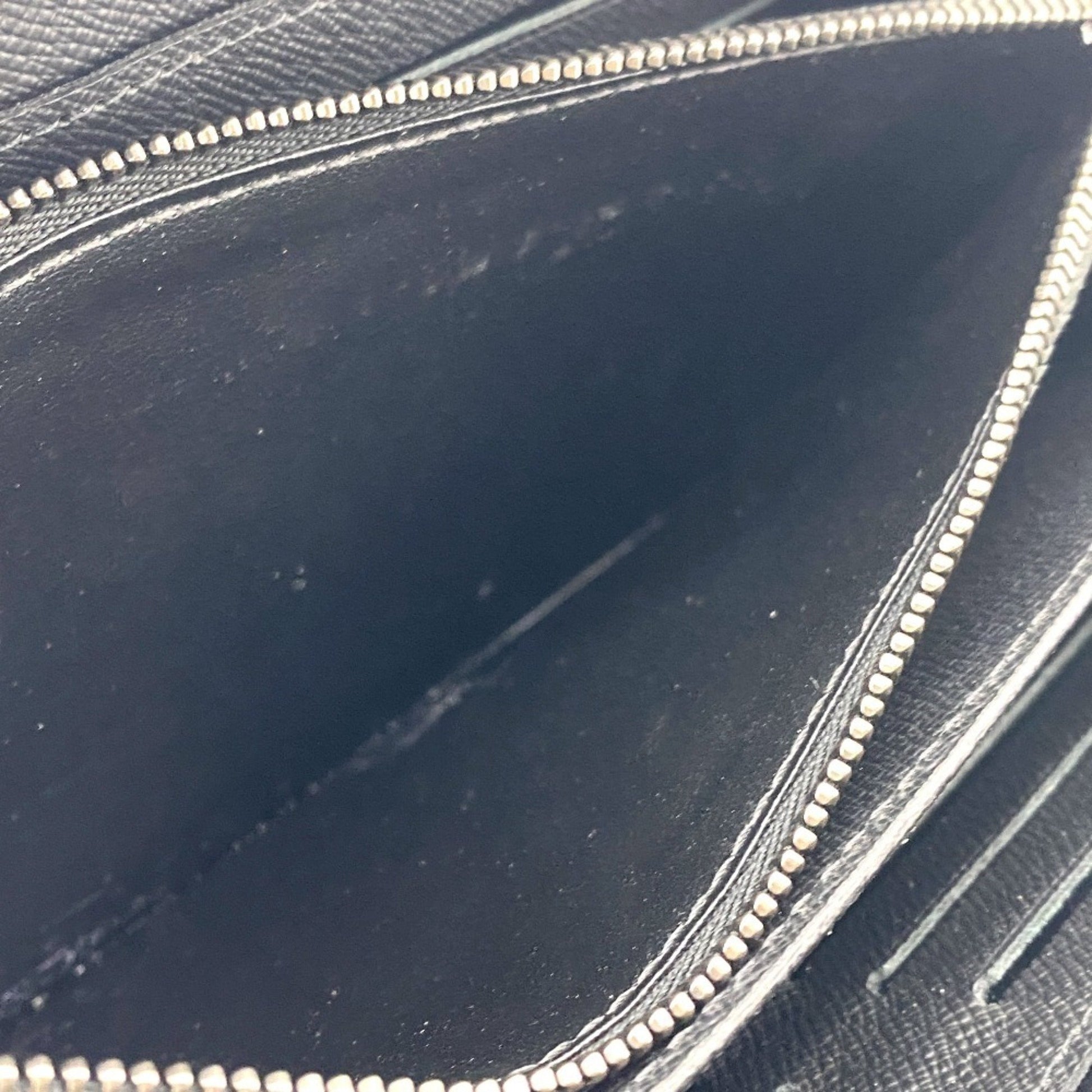 Louis Vuitton Zippy XL, Black, Canvas, wallet