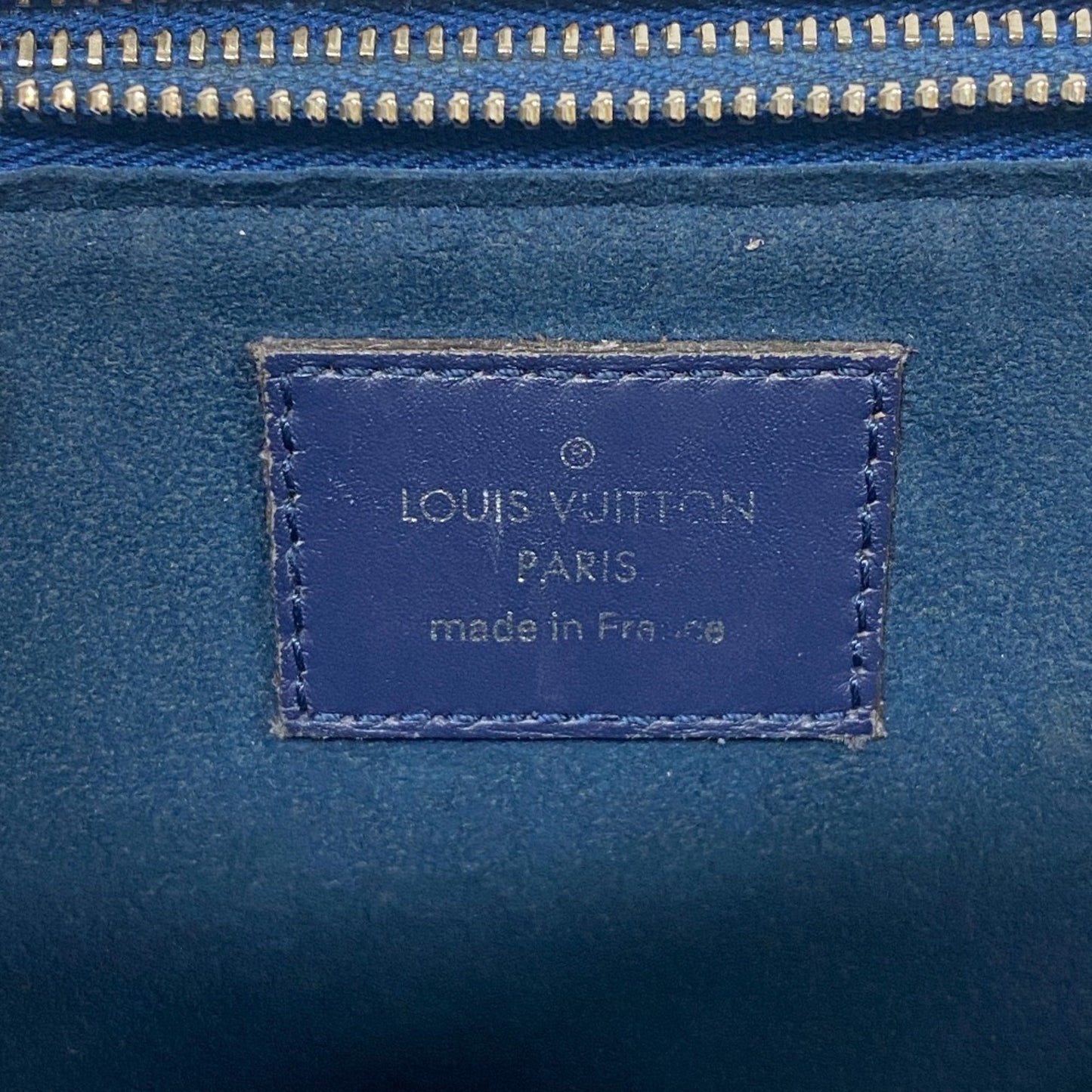 Louis Vuitton Double Zip, Blue, Leather, wallet