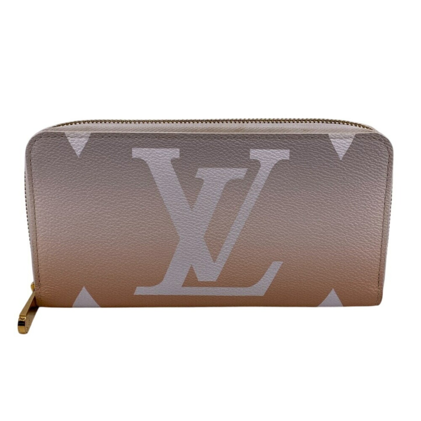 Louis Vuitton Zippy wallet, Beige, Leather, wallet