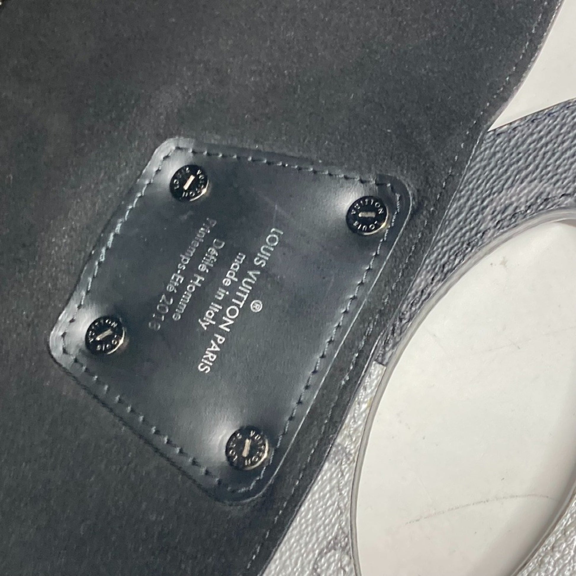 Louis Vuitton Split Pacific, Black, Canvas, tote