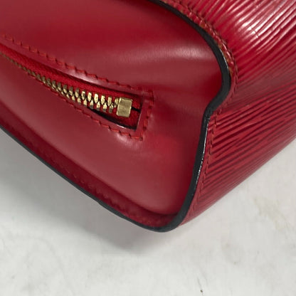 Louis Vuitton, Red, Leather, backpack