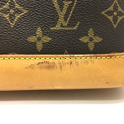 Louis Vuitton Alma, Brown, Canvas, handbag